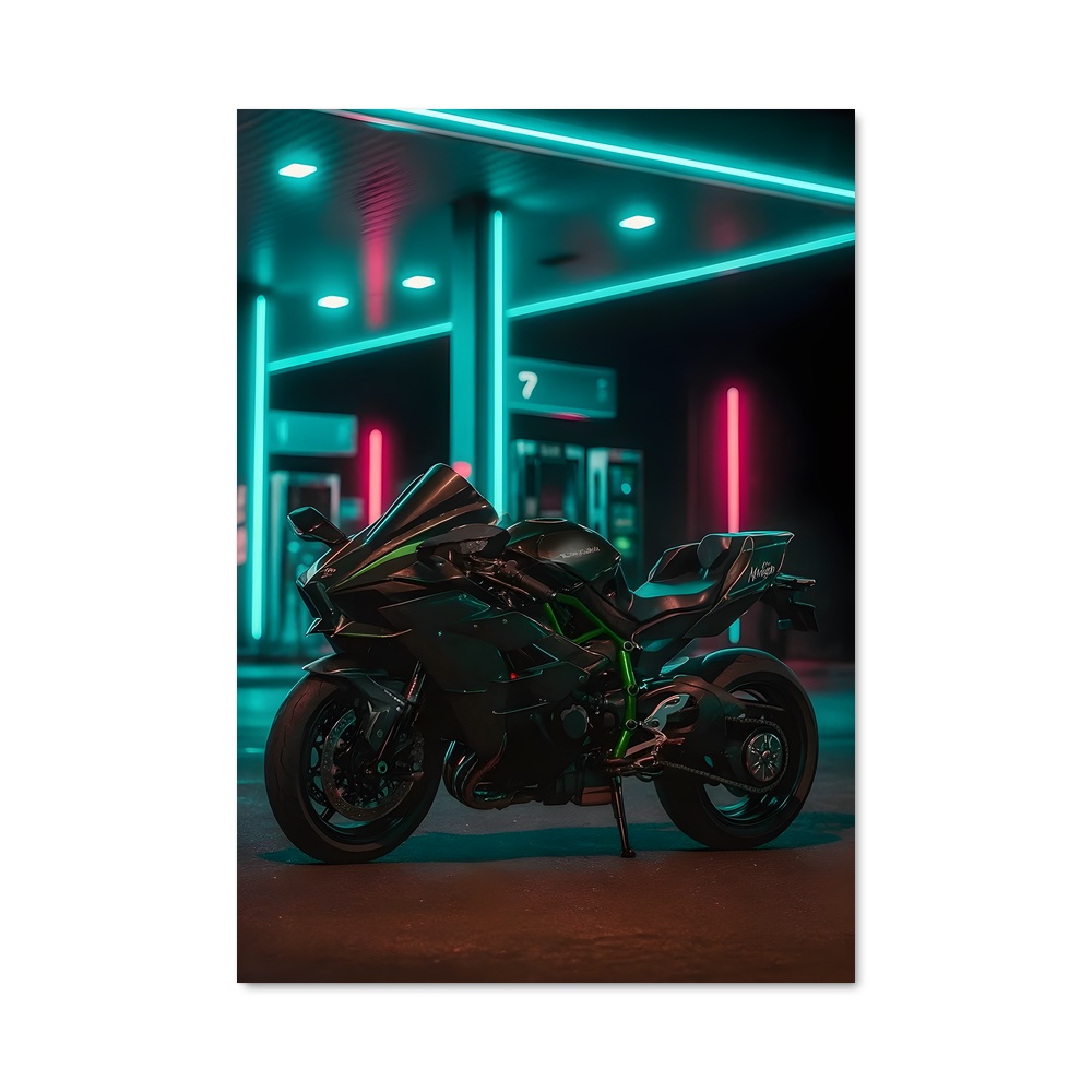 Poster Ninja audacieux hr